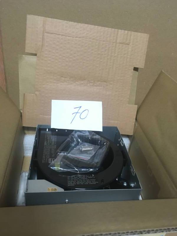 lot 70 image: Hampton Bay 50 CFM Ceiling Bathroom Exhaust Fan in good condition