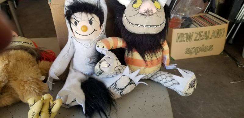 lot 28 image: Lot of (4) of the Where the Wild Things Are 14 Stuffed Toys