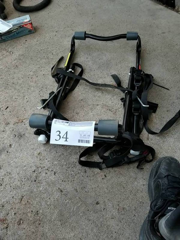 lot 34 image: Allen Sports Model 103DB Auto Three  Bicycle Rack
