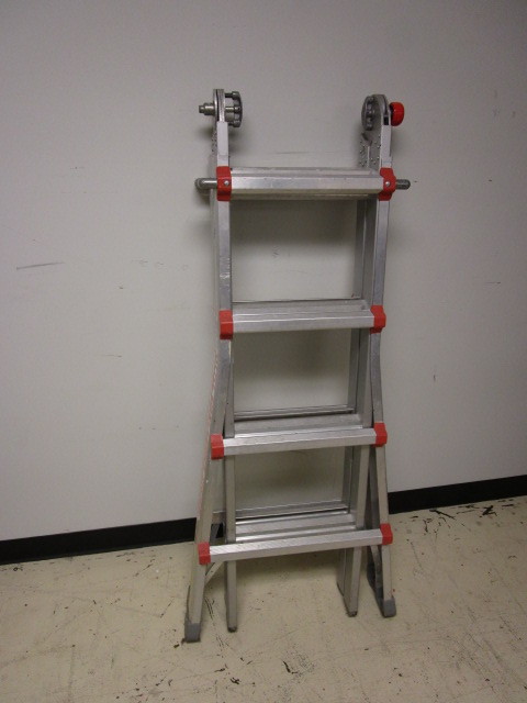 lot 718 image: LITTLE GIANT LADDER SYSTEM