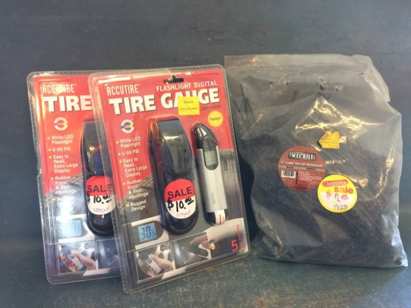Digital Tire Gauges and More