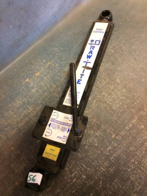 Sway Control Bar for Trailer Hitch