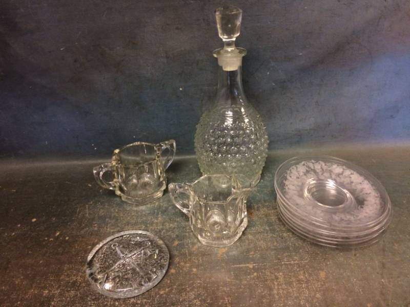Glass Serving Set