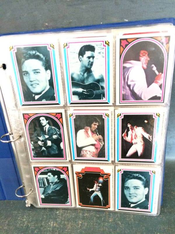 Elvis Presley and TV Show Cards