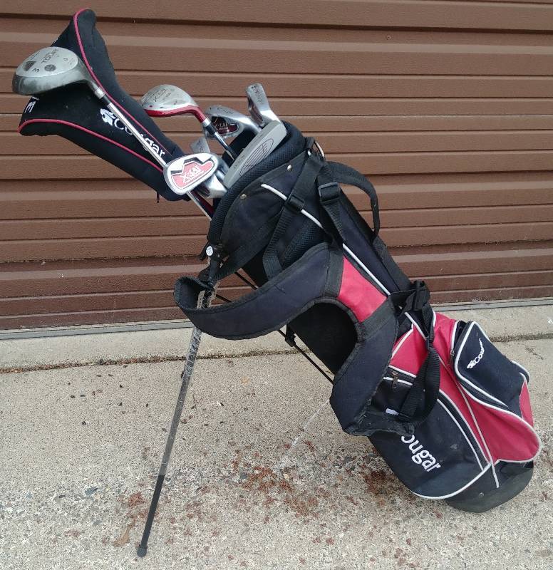 lot 12 image: Golf Clubs and Bag Set