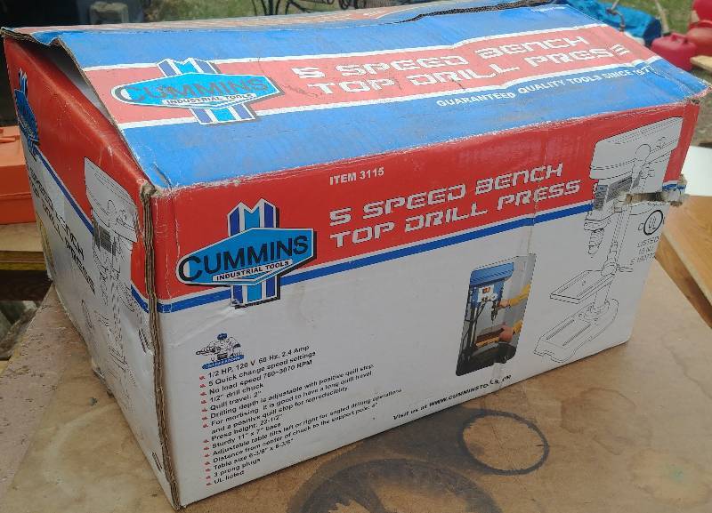 lot 13 image: 5-Speed Bench Top Drill Press