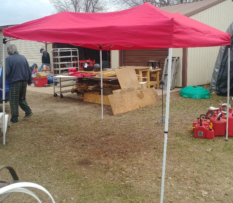 lot 15 image: 8x10 pop-up Canopy