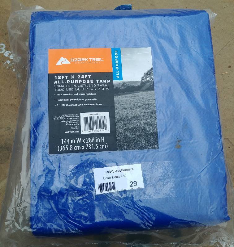 lot 29 image: as-new 12x24 Tarp