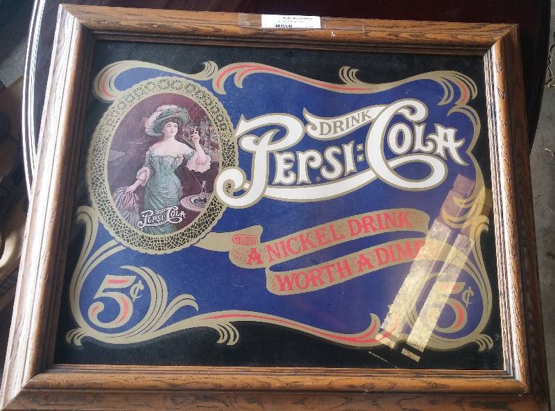 lot 58 image: Pepsi Cola Signage