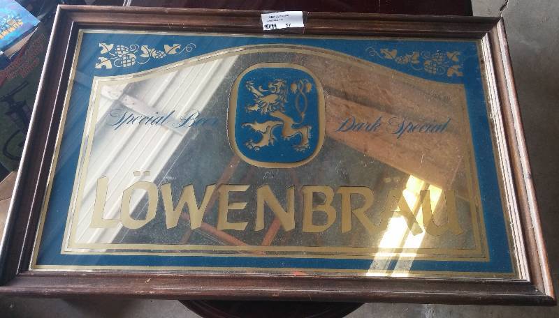 lot 57 image: Lowenbrau Signage