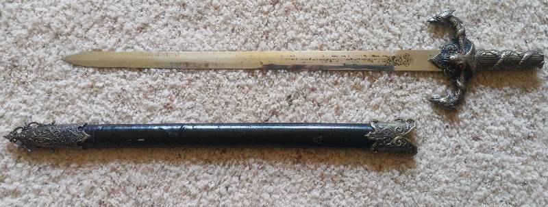 lot 121 image: Decorative Small Sword