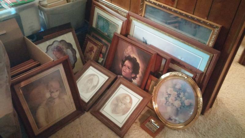 lot 171 image: Bulk Framed Art Collection