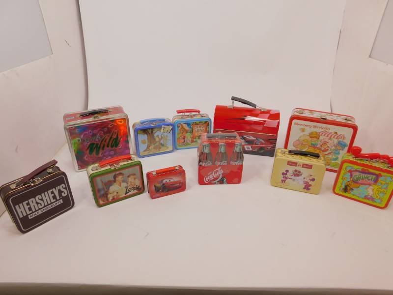 Metal Assorted Lunch Boxes