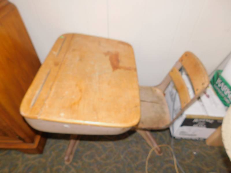 Vintage School Desk