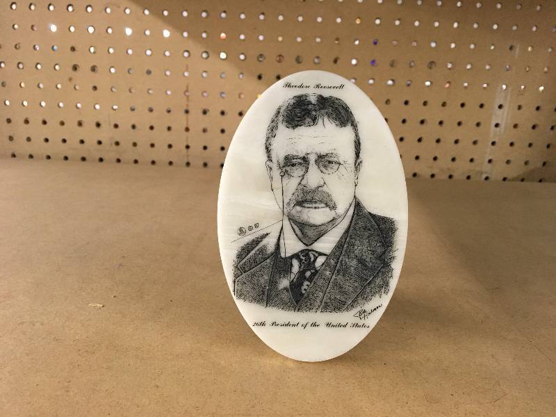 lot 337 image: Teddy Roosevelt Art