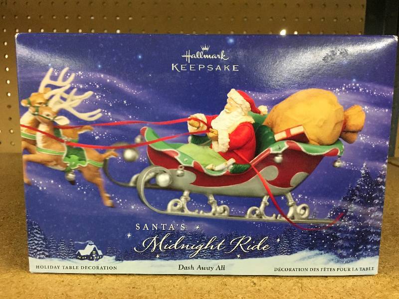 lot 340 image: Hallmark Santas Midnight Ride