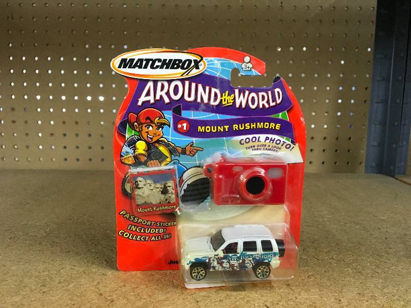 lot 341 image: Matchbox Around The World Mt. Rushmore Vehicle