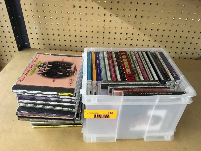 lot 342 image: Box Of Misc CDs