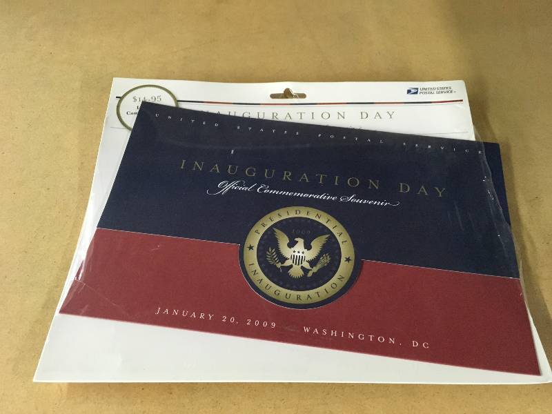 lot 349 image: January 20, 2009 Inauguration Day Souvenir