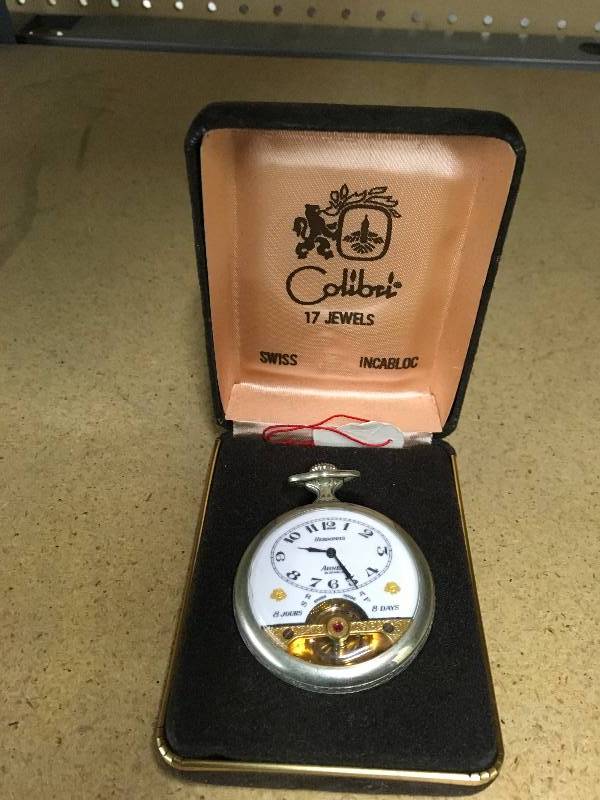 lot 367 image: Hebdomas Pocket Watch