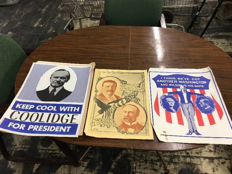 lot 383 image: Presidential Race Posters