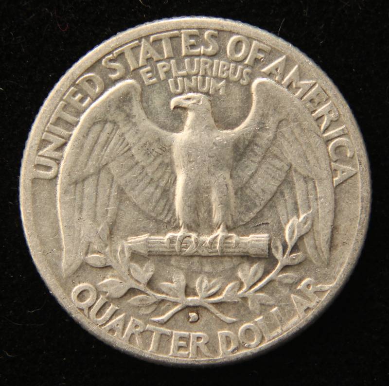 lot 02 image: 1932-D WASHINGTON QUARTER KEY DATE COIN