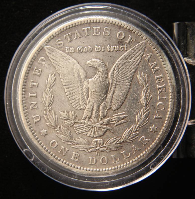 lot 14 image: 1899-O MORGAN SILVER DOLLAR IN AIRTITE