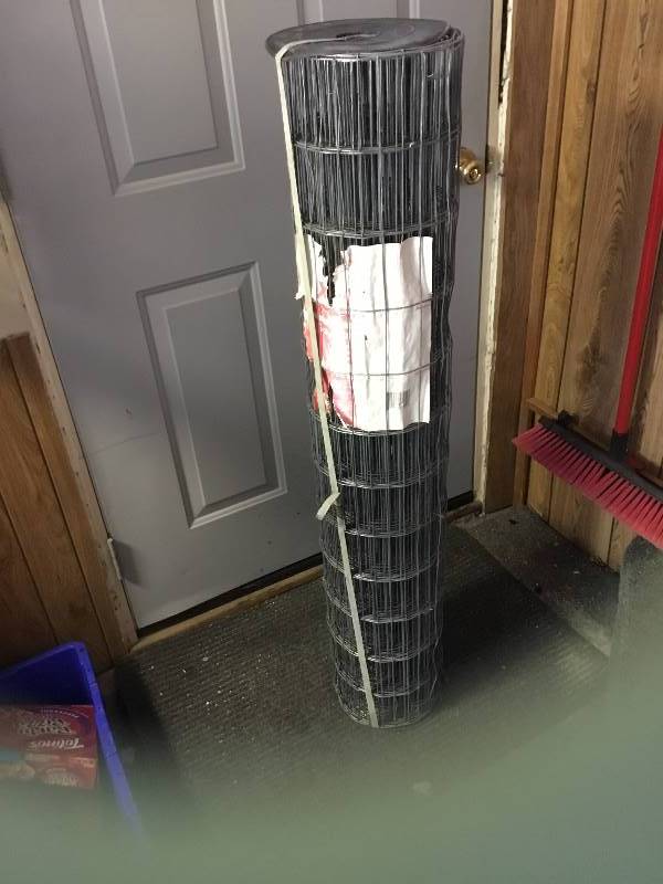 1 New roll of Galvanized fence roll 4 X 50.