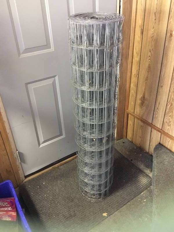 1 New roll of Galvanized fence roll 4 X 50.