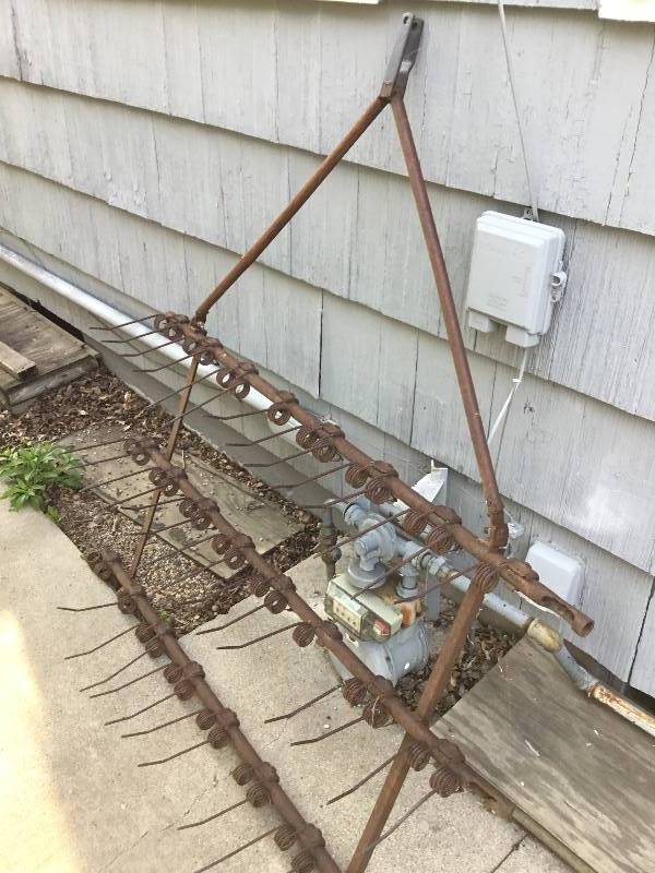 3 row drag for yard or drive way