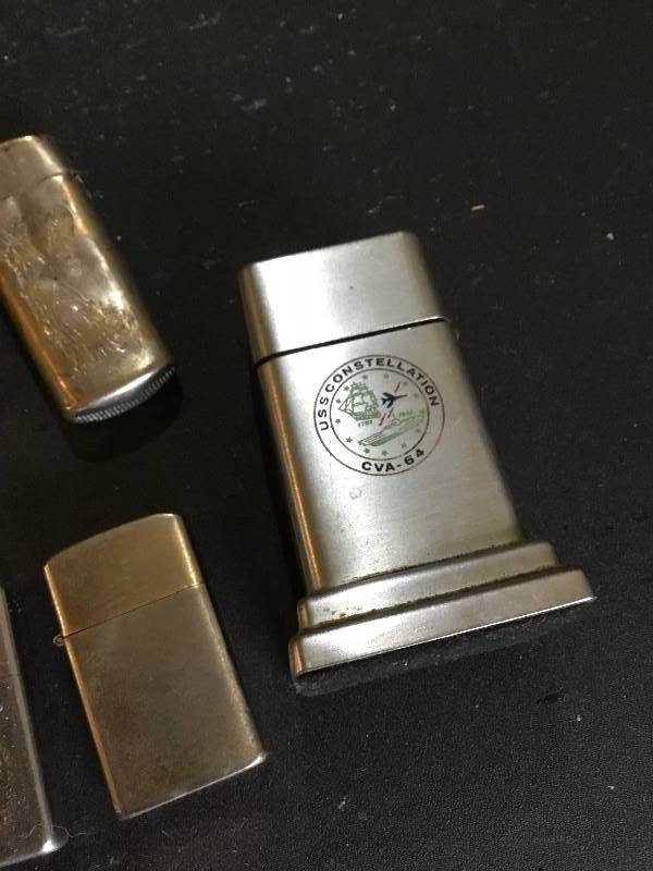 8 Vintage Military lighters