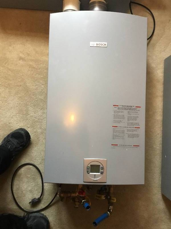 Bosch Tankless water heater