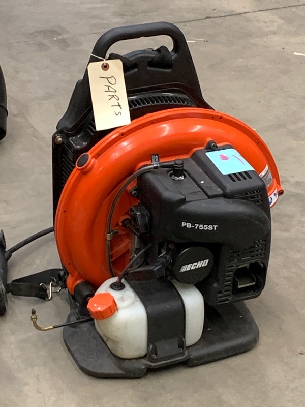 lot 17 image: (3) Echo Backpack Blowers---For Parts