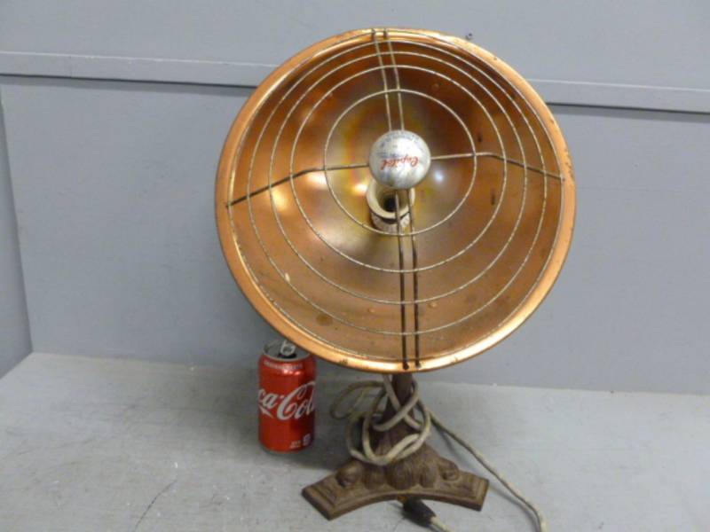 lot 2 image: Antique Copper Heater