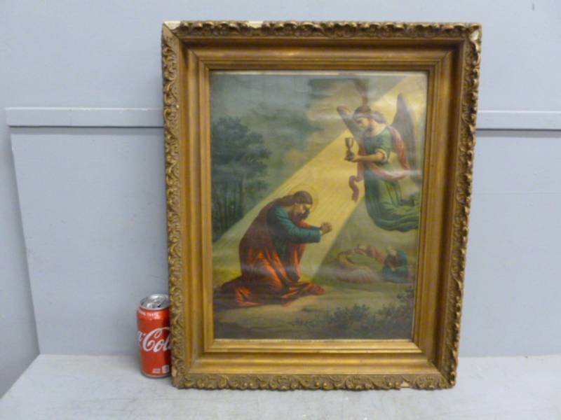 lot 5 image: Antique Picture