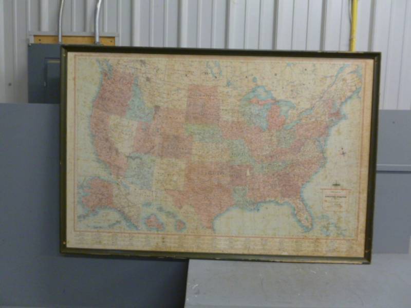 lot 8 image: Vintage Map