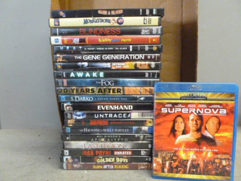 lot 50 image: DVD Movies