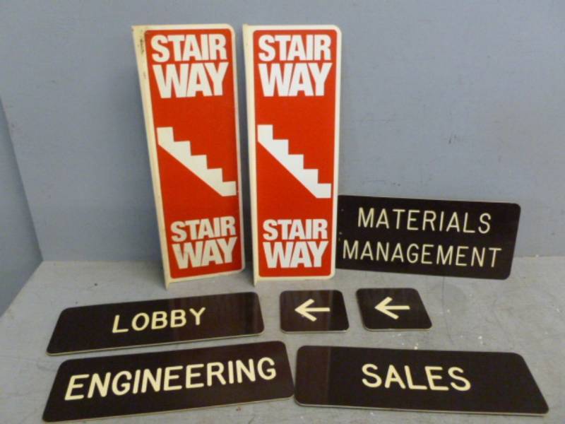 lot 63 image: Signs