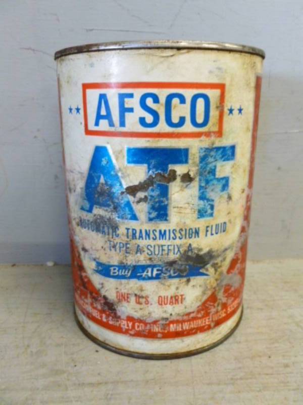 lot 73 image: Vintage Oil Can