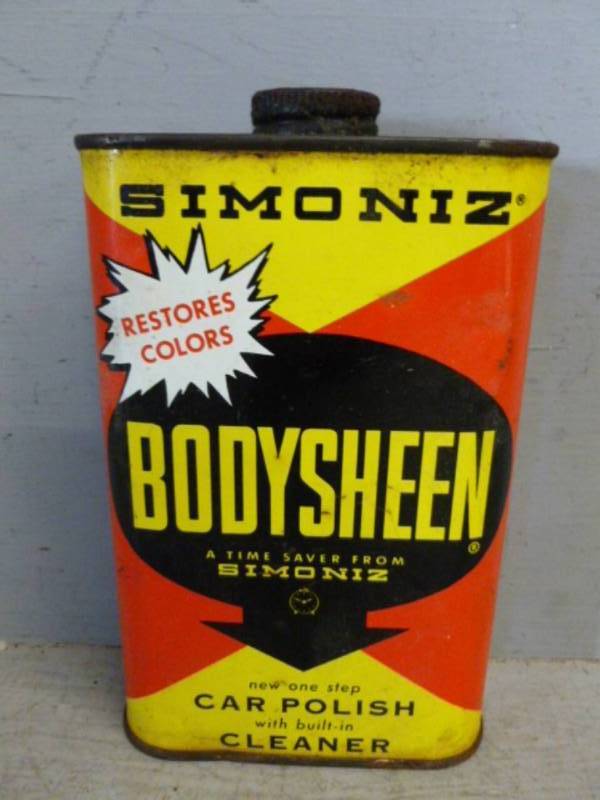 lot 91 image: Vintage Metal Container