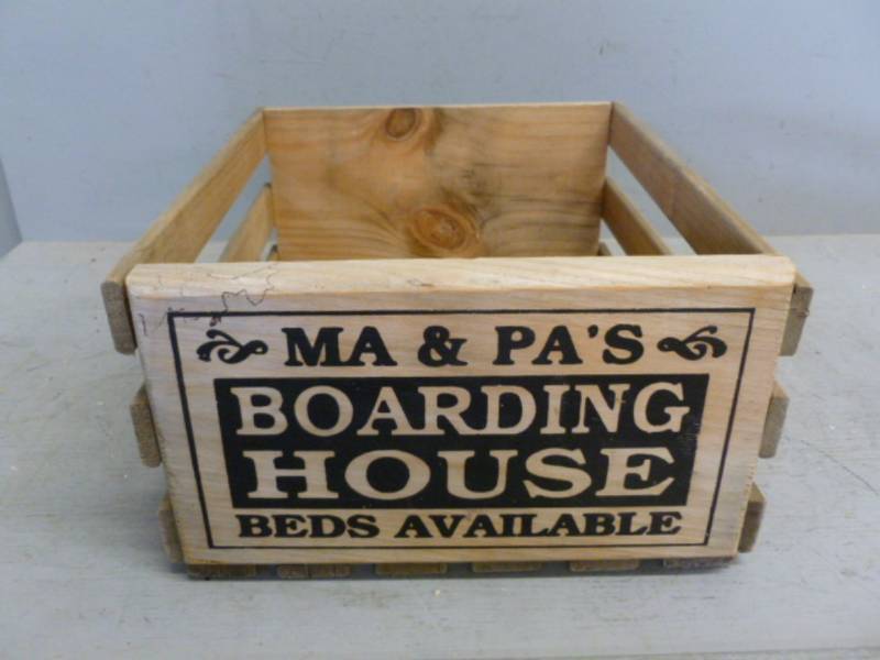 lot 104 image: Wooden Box