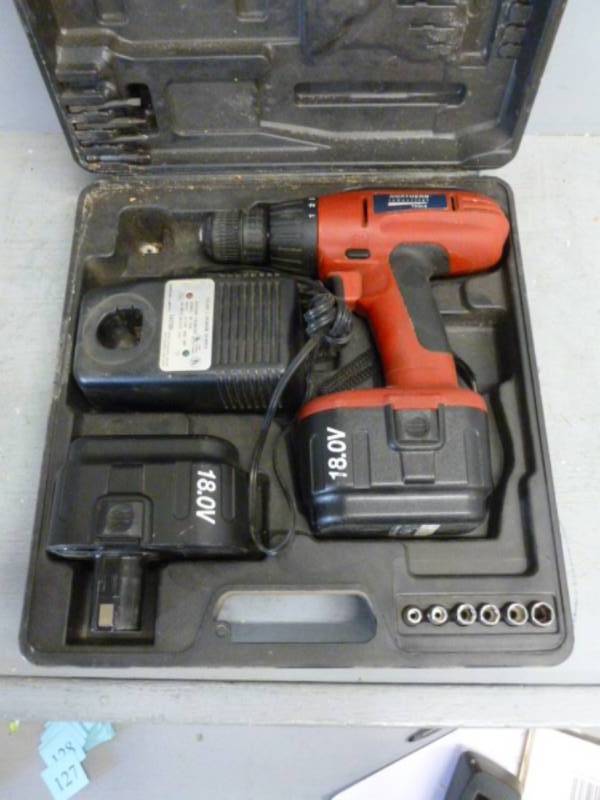 lot 127 image: Cordless Drill