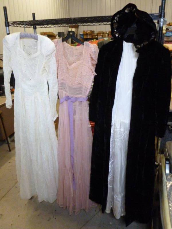 lot 152 image: Antique Dresses