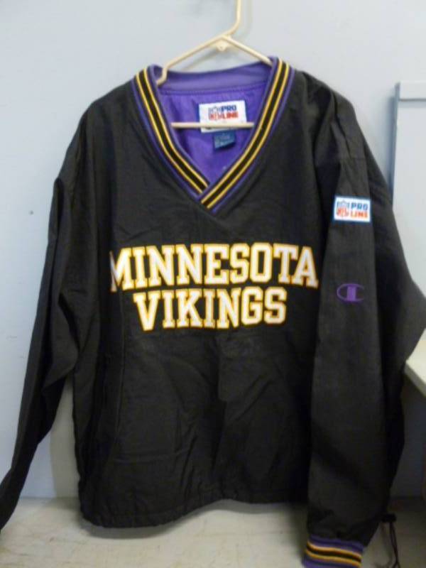 lot 191 image: Minnesota Vikings Jacket
