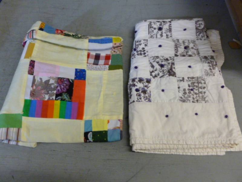 lot 194 image: Vintage Baby Quilts