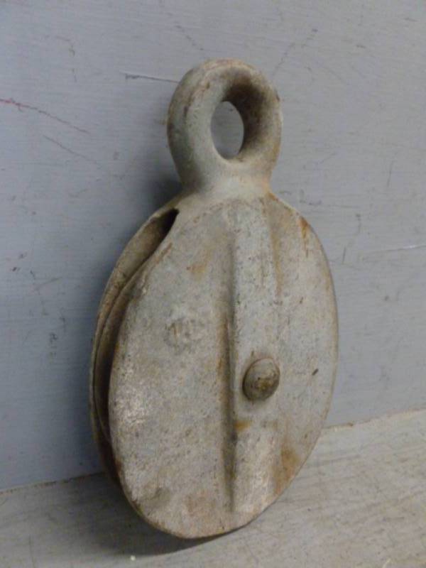 lot 196 image: Vintage Pulley