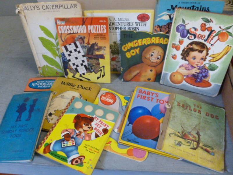 lot 248 image: Vintage Kids Books