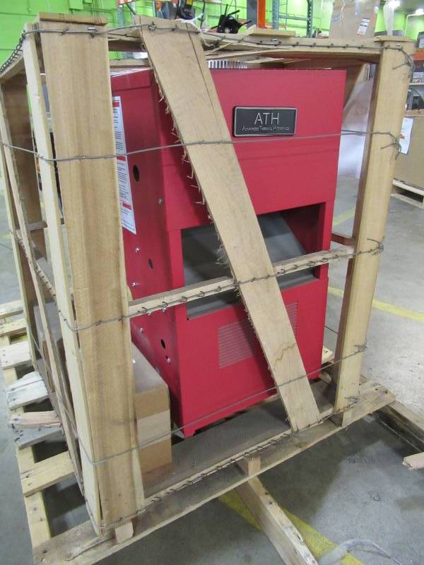 lot 6 image: Advanced Thermal Hydronics HWX Series 105,000 BTU Residential Gas Boiler - Natural Gas, HWX-105-SPRK-N - NEW IN CRATE