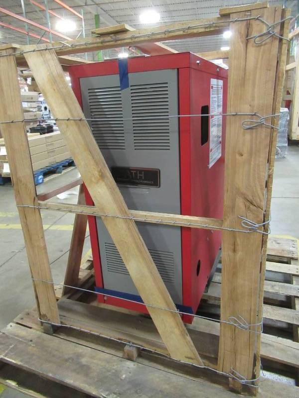 lot 7 image: Advance Thermal Hydronics 70,000 BTU Gas Fired Residential Boiler- Natural Gas, HVX-70-SPRK-N - BRAND NEW IN CRATE