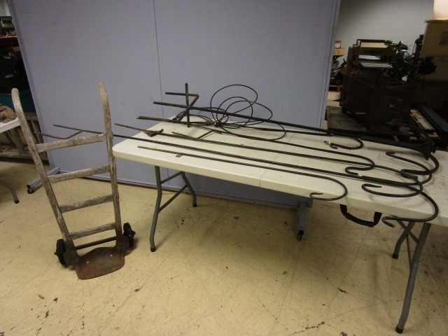 lot 818 image: SHEPHERDS CROOKS AND VINTAGE DOLLY